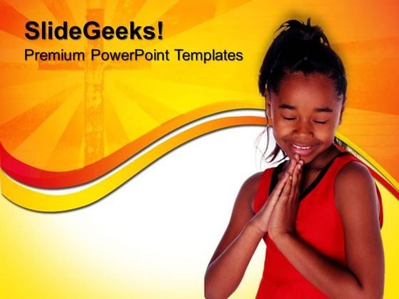 Pray Cross Church PowerPoint Templates And PowerPoint Themes 0712 Pray Cross Church PowerPoint Templates And PowerPoint Themes 0712