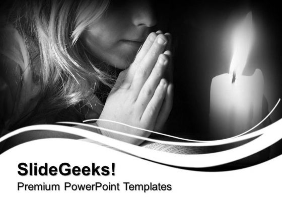 Prayer Church PowerPoint Templates And PowerPoint Themes 0712