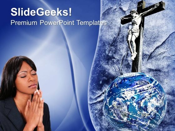 Praying To Christ PowerPoint Templates And PowerPoint Themes 0712 Praying To Christ PowerPoint Templates And PowerPoint Themes 0712