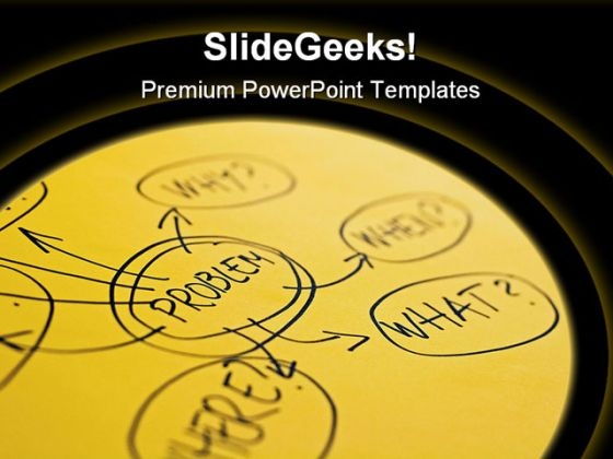 Problem Business PowerPoint Template 1010 Problem Business PowerPoint Template 1010