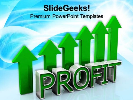 Profit Graph Concept Success PowerPoint Templates And PowerPoint Themes 0812 Profit Graph Concept Success PowerPoint Templates And PowerPoint Themes 0812