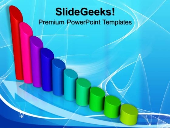 Profit Graph Cylinders PowerPoint Templates And PowerPoint Themes 0812 Profit Graph Cylinders PowerPoint Templates And PowerPoint Themes 0812