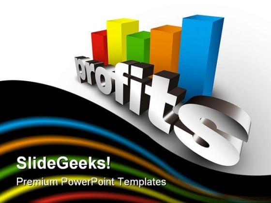 Profits Business PowerPoint Template 0910 Profits Business PowerPoint Template 0910
