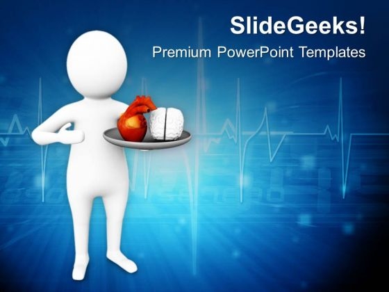 Protect Your Brain And Heart PowerPoint Templates Ppt Backgrounds For Slides 0813 Protect Your Brain And Heart PowerPoint Templates Ppt Backgrounds For Slides 0813