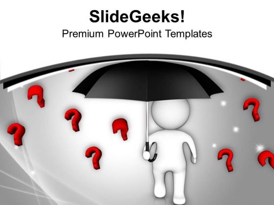 Protect Your Business From Questions PowerPoint Templates Ppt Backgrounds For Slides 0613 Protect Your Business From Questions PowerPoint Templates Ppt Backgrounds For Slides 0613