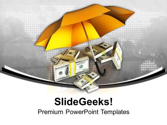 Protecting Money For Future PowerPoint Templates Ppt Backgrounds For Slides 0213 Protecting Money For Future PowerPoint Templates Ppt Backgrounds For Slides 0213
