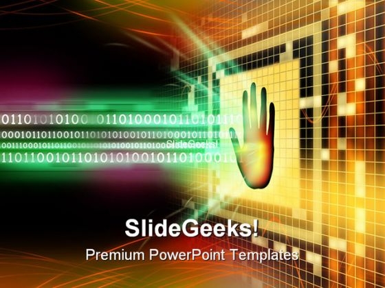 Protection Business PowerPoint Template 0810 Protection Business PowerPoint Template 0810