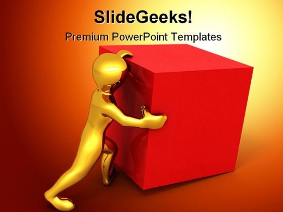Pulling Box Business PowerPoint Backgrounds And Templates 0111 Pulling Box Business PowerPoint Backgrounds And Templates 0111