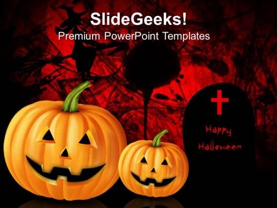 Pumpkin Horror Abstract PowerPoint Templates And PowerPoint Themes 0812 Pumpkin Horror Abstract PowerPoint Templates And PowerPoint Themes 0812