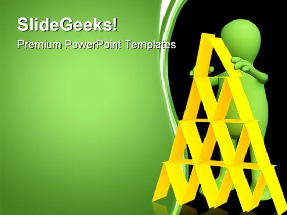 Puppet Making Pyramid Business PowerPoint Templates And PowerPoint Backgrounds 0311 Puppet Making Pyramid Business PowerPoint Templates And PowerPoint Backgrounds 0311
