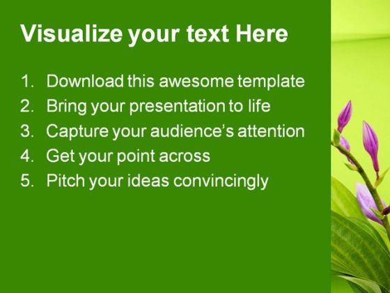 purple_hosta_nature_powerpoint_template_1110_text