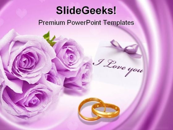 purple_rose_wedding_powerpoint_template_0610_title