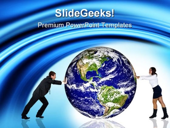 Push Globe Business PowerPoint Templates And PowerPoint Backgrounds 0211 Push Globe Business PowerPoint Templates And PowerPoint Backgrounds 0211