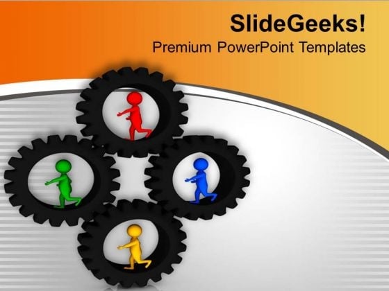 Put All Gear In Syncronization PowerPoint Templates Ppt Backgrounds For Slides 0613 Put All Gear In Syncronization PowerPoint Templates Ppt Backgrounds For Slides 0613
