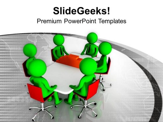 Put Issuses Forward In Business Meeting PowerPoint Templates Ppt Backgrounds For Slides 0713