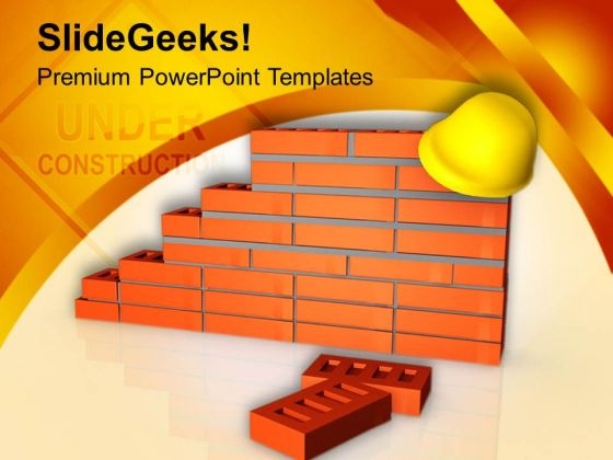 Put Security On Construction Site PowerPoint Templates Ppt Backgrounds For Slides 0713 Put Security On Construction Site PowerPoint Templates Ppt Backgrounds For Slides 0713