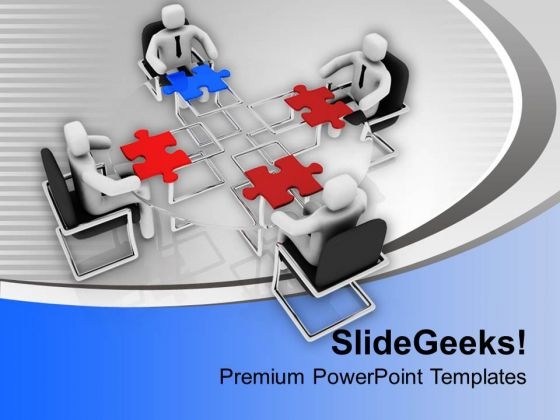 Put Your Ideas Forward In Meetings PowerPoint Templates Ppt Backgrounds For Slides 0713