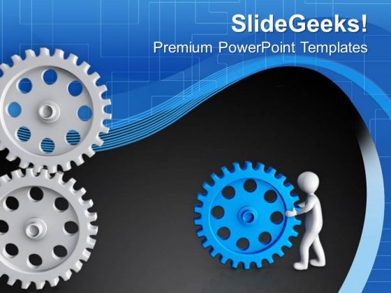 Putting Right Gear In Process Is Good PowerPoint Templates Ppt Backgrounds For Slides 0713 Putting Right Gear In Process Is Good PowerPoint Templates Ppt Backgrounds For Slides 0713