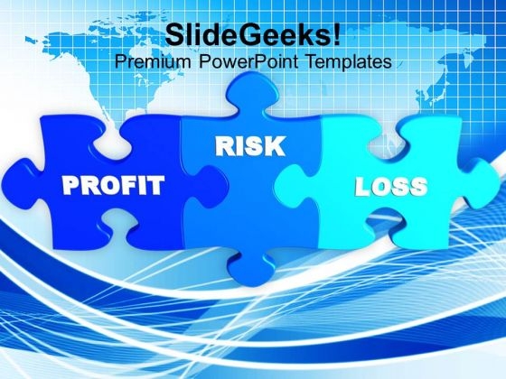 Puzzle Image With Words Profit Risk Loss PowerPoint Templates Ppt Backgrounds For Slides 0213 Puzzle Image With Words Profit Risk Loss PowerPoint Templates Ppt Backgrounds For Slides 0213