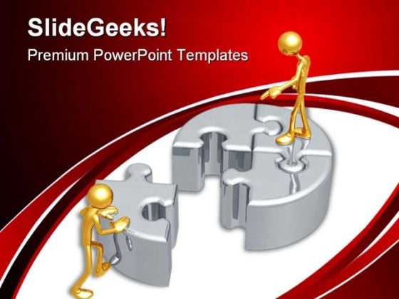 Puzzle Leadership PowerPoint Templates And PowerPoint Backgrounds 0511 Puzzle Leadership PowerPoint Templates And PowerPoint Backgrounds 0511