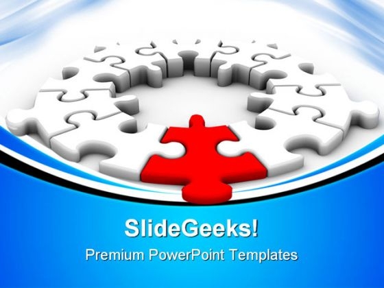 Puzzle Solution Leadership PowerPoint Templates And PowerPoint Backgrounds 0611 Puzzle Solution Leadership PowerPoint Templates And PowerPoint Backgrounds 0611