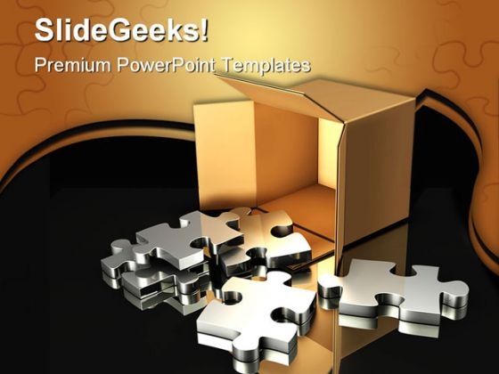 Puzzles Box Business PowerPoint Templates And PowerPoint Backgrounds 0411 Puzzles Box Business PowerPoint Templates And PowerPoint Backgrounds 0411