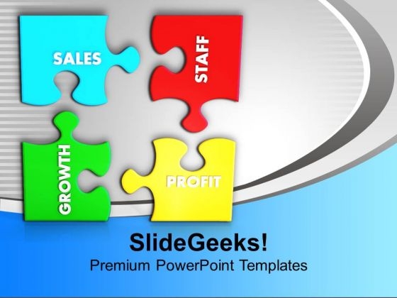 Puzzles With Sales Staff Growth Profit PowerPoint Templates Ppt Backgrounds For Slides 0113 Puzzles With Sales Staff Growth Profit PowerPoint Templates Ppt Backgrounds For Slides 0113