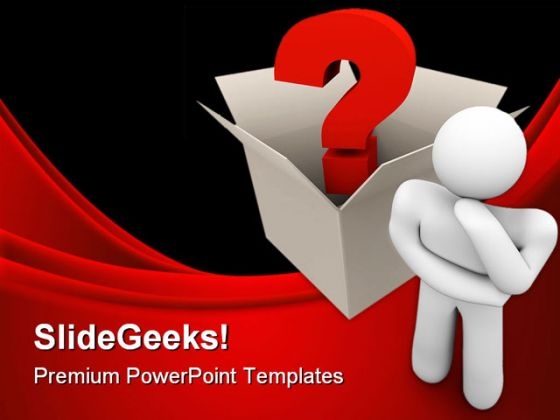 Question Business PowerPoint Template 1110 Question Business PowerPoint Template 1110