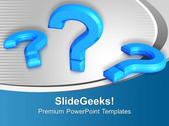 Question Mark Symbol On Blue Background PowerPoint Templates Ppt Backgrounds For Slides 0213 Question Mark Symbol On Blue Background PowerPoint Templates Ppt Backgrounds For Slides 0213