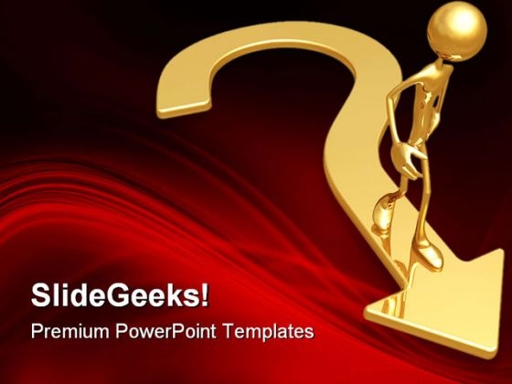 Question Path Business PowerPoint Templates And PowerPoint Backgrounds 0811 Question Path Business PowerPoint Templates And PowerPoint Backgrounds 0811