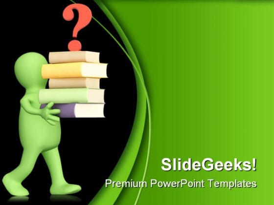 Question People Eduation PowerPoint Backgrounds And Templates 1210