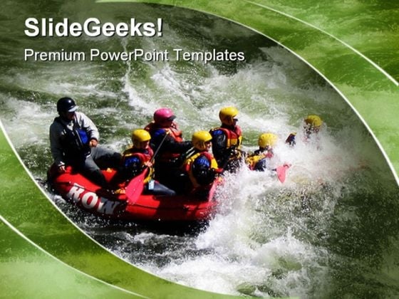 Rafting Down Sports PowerPoint Themes And PowerPoint Slides 0411 Rafting Down Sports PowerPoint Themes And PowerPoint Slides 0411
