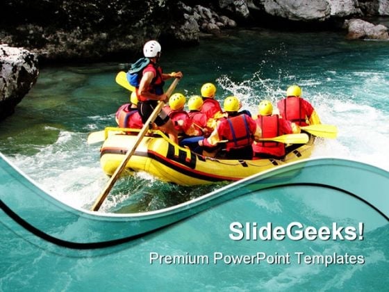 Rafting Vacation PowerPoint Themes And PowerPoint Slides 0511 Rafting Vacation PowerPoint Themes And PowerPoint Slides 0511