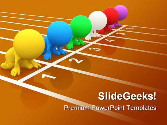 Ready To Race Success PowerPoint Templates And PowerPoint Backgrounds 0811 Ready To Race Success PowerPoint Templates And PowerPoint Backgrounds 0811