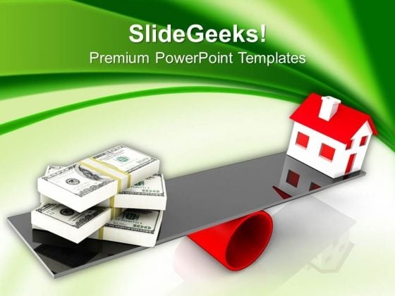 Real Estate And Dollar Concept Business PowerPoint Templates And PowerPoint Themes 1012 Real Estate And Dollar Concept Business PowerPoint Templates And PowerPoint Themes 1012