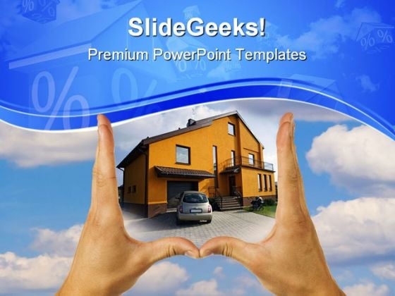 Real Estate House Sales PowerPoint Templates And PowerPoint Backgrounds 0611