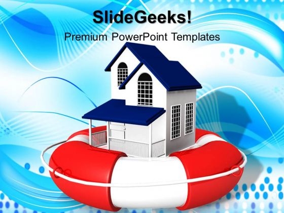 Real Estate Rescue PowerPoint Templates And PowerPoint Themes 0812 Real Estate Rescue PowerPoint Templates And PowerPoint Themes 0812