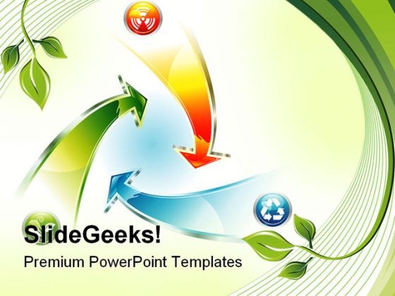 Recycle Arrow Environment PowerPoint Backgrounds And Templates 1210 Recycle Arrow Environment PowerPoint Backgrounds And Templates 1210