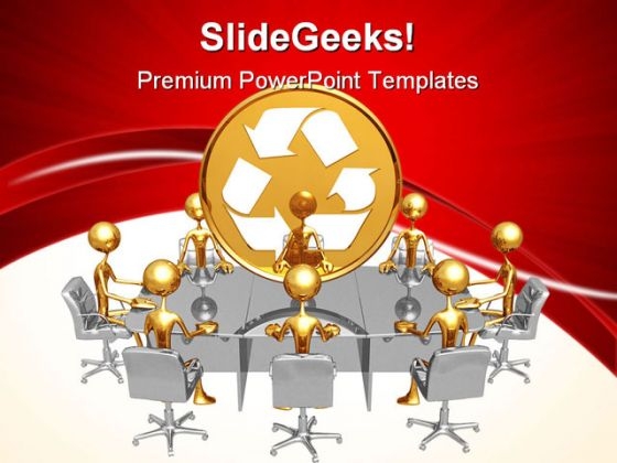 Recycle Meeting Environment PowerPoint Templates And PowerPoint Backgrounds 0711 Recycle Meeting Environment PowerPoint Templates And PowerPoint Backgrounds 0711