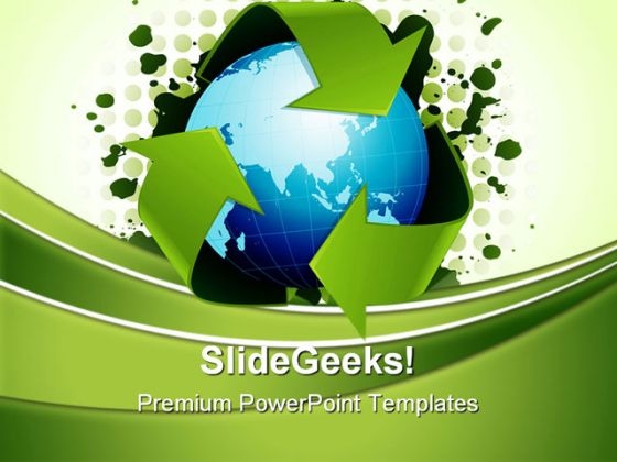 Recycling World Concept Environment PowerPoint Themes And PowerPoint Slides 0411 Recycling World Concept Environment PowerPoint Themes And PowerPoint Slides 0411