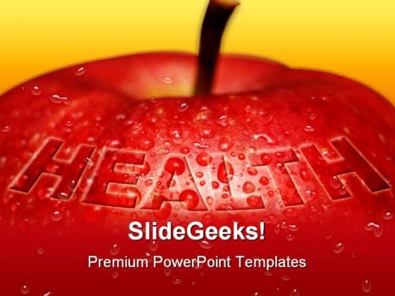 Red Apple Health Concept Medical PowerPoint Backgrounds And Templates 1210 Red Apple Health Concept Medical PowerPoint Backgrounds And Templates 1210