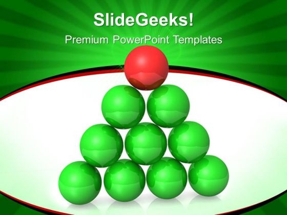 Red Ball Leadership PowerPoint Templates And PowerPoint Themes 0412 Red Ball Leadership PowerPoint Templates And PowerPoint Themes 0412