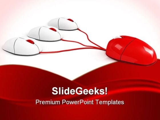 Red Big Boss Mouse Leading Leadership PowerPoint Themes And PowerPoint Slides 0411 Red Big Boss Mouse Leading Leadership PowerPoint Themes And PowerPoint Slides 0411