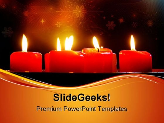 Red Candles Beauty PowerPoint Templates And PowerPoint Backgrounds 0711 Red Candles Beauty PowerPoint Templates And PowerPoint Backgrounds 0711