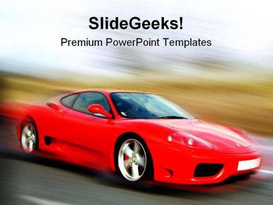 Red Car Sports PowerPoint Templates And PowerPoint Backgrounds 0711 Red Car Sports PowerPoint Templates And PowerPoint Backgrounds 0711