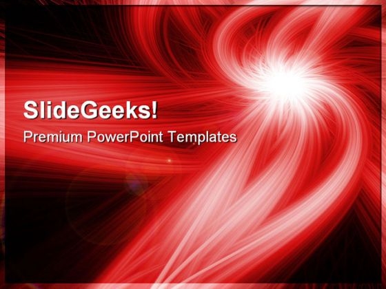 red rays abstract powerpoint templates and powerpoint backgrounds powerpoint themes red