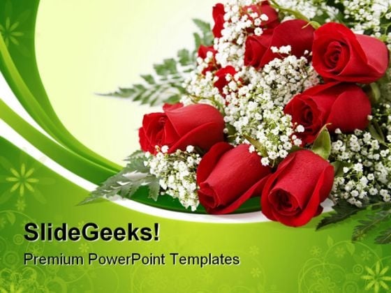 Red Roses Beauty PowerPoint Templates And PowerPoint Backgrounds 0611 Red Roses Beauty PowerPoint Templates And PowerPoint Backgrounds 0611