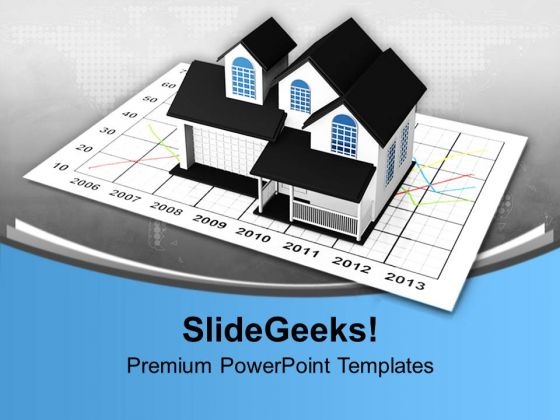 Rise In Prices Of Real Estate Chart PowerPoint Templates Ppt Backgrounds For Slides 0213 Rise In Prices Of Real Estate Chart PowerPoint Templates Ppt Backgrounds For Slides 0213