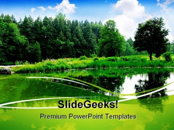 River Landscape Nature PowerPoint Themes And PowerPoint Slides 0711