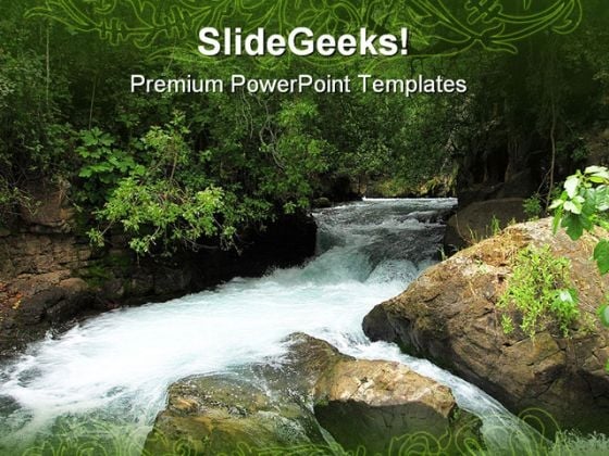 River Nature PowerPoint Backgrounds And Templates 0111 River Nature PowerPoint Backgrounds And Templates 0111